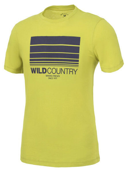 Wild Country Flow M - T-shirt arrampicata - uomo Yellow/Blue S