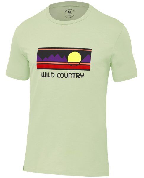 Wild Country Heritage - T-shirt arrampicata - uomo Light Green/Multicolor S