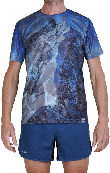 Tee Bernina - maglia trail running - uomo Blue/White S