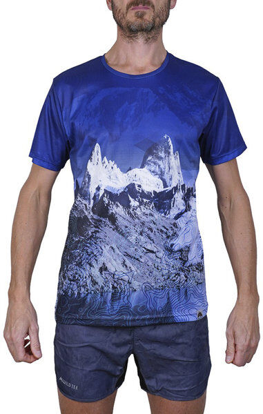 Tee Fitz Roy - maglia trail running - uomo Light Blue XL