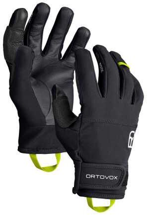 Ortovox Guanti tour light, guanto uomo black raven m