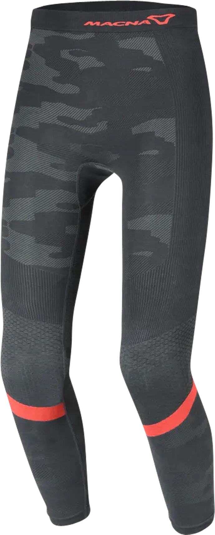 Macna Pantaloni Intimi  Baselayer All-season Nero-Grigio-Rosso