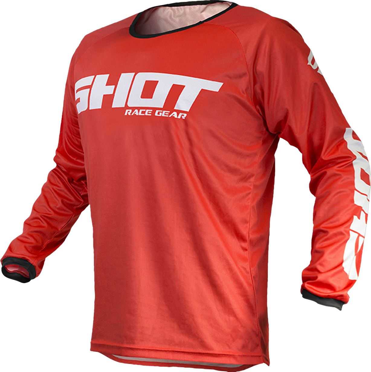 Shot Maglia Cross  Devo Raw Rosso