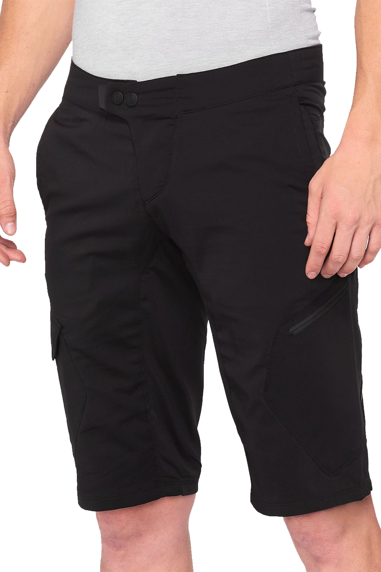 100% Pantaloncini MTB  Ridecamp Neri