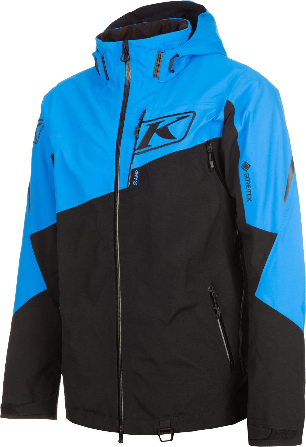 KLIM Giacca Snow  Storm Lemonade Blu Elettrico-Nero