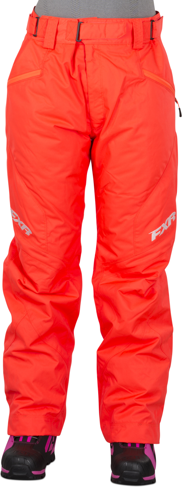 FXR Pantaloni Donna  Fresh Electric Tangerine