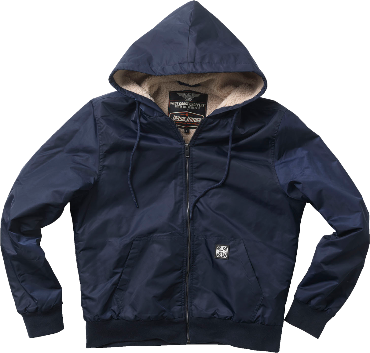 West Coast Choppers Giacca  BFU Nylon Sherpa Blu