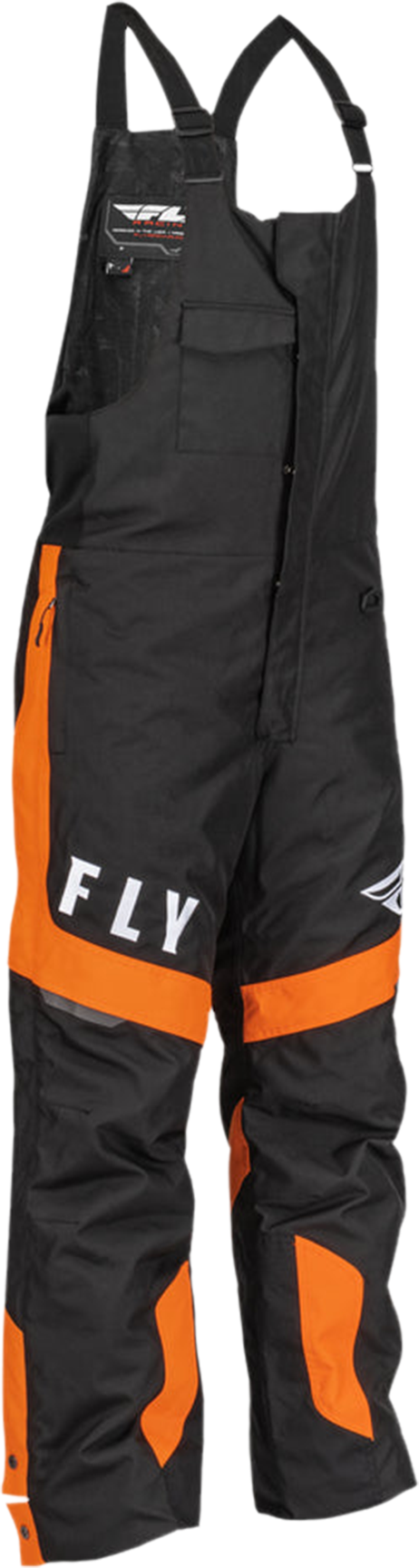 FLY Racing Salopette  OUTPOST Bib Arancio-Nero