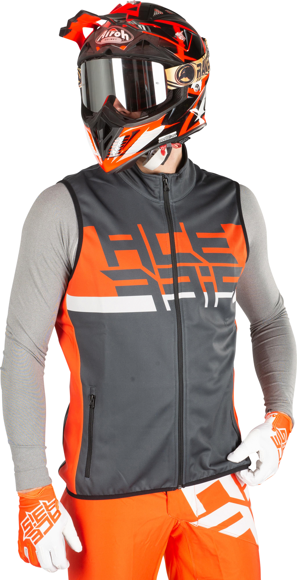 Acerbis Gilet Softshell  X-Wind Arancio