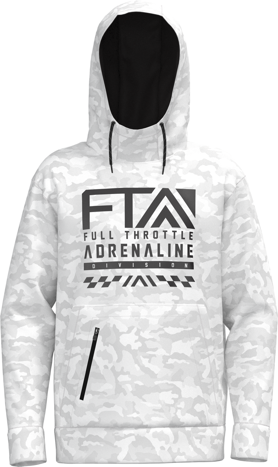 FTA Felpa  Stylz Tech P-O Bianco-Camo