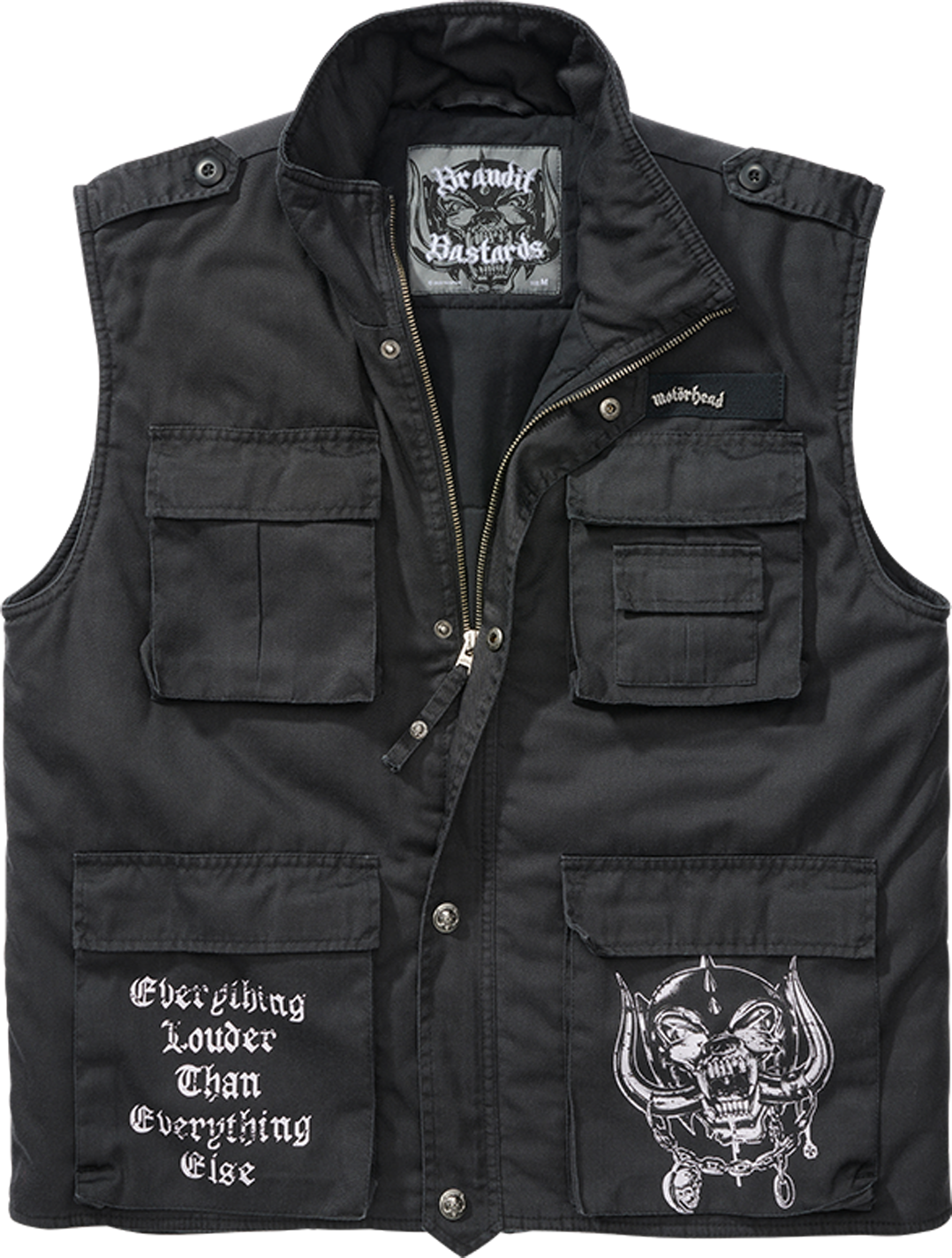 Brandit Gilet  Motörhead Ranger Nero