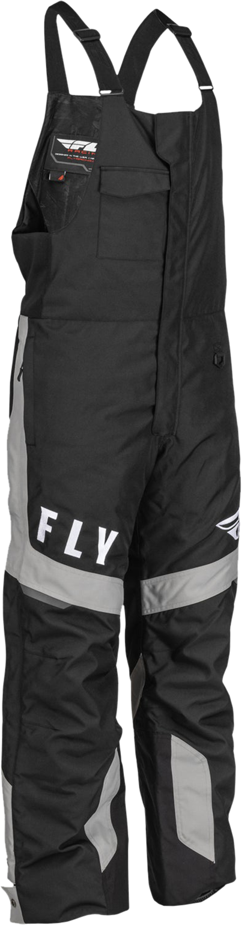 FLY Racing Salopette  OUTPOST Bib Nero-Grigio