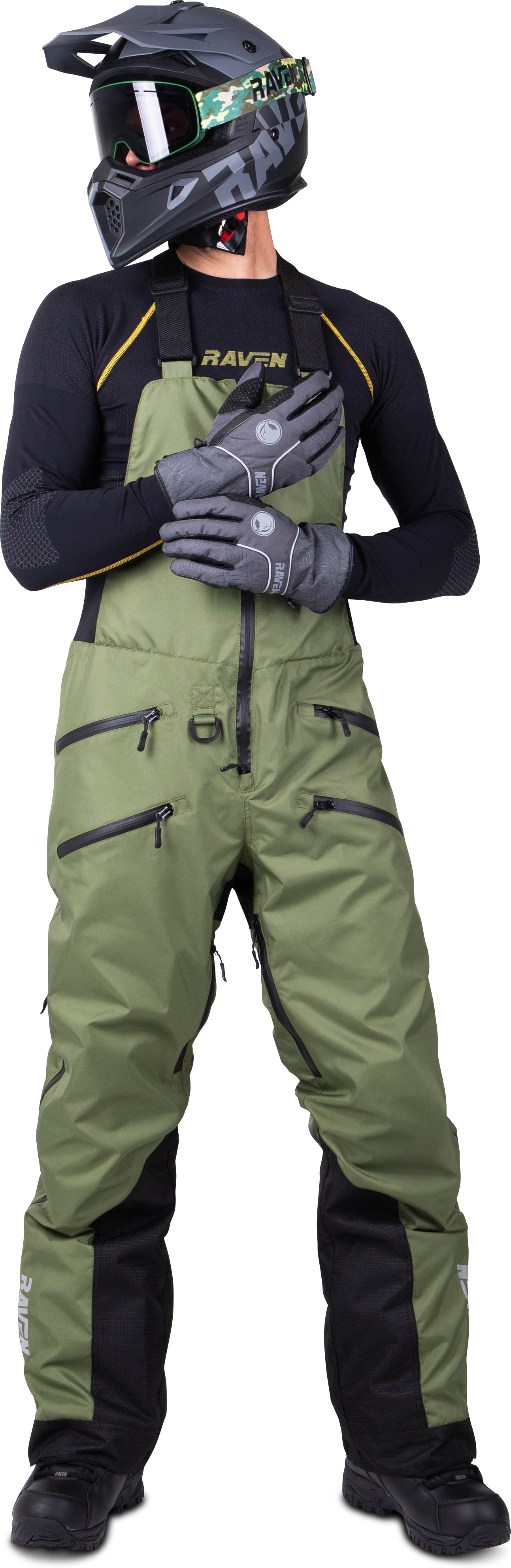 Raven Pantaloni Motoslitta  Boondocker Forest