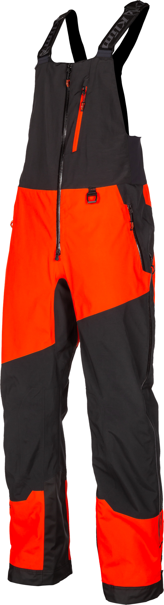 KLIM Salopette  Storm Bib Rosso-Nero