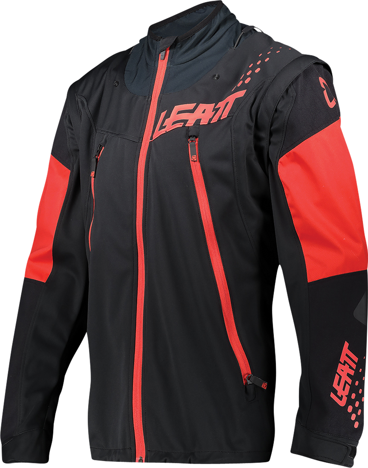 Leatt Giacca Enduro  Moto 4.5 Lite Nero-Rosso