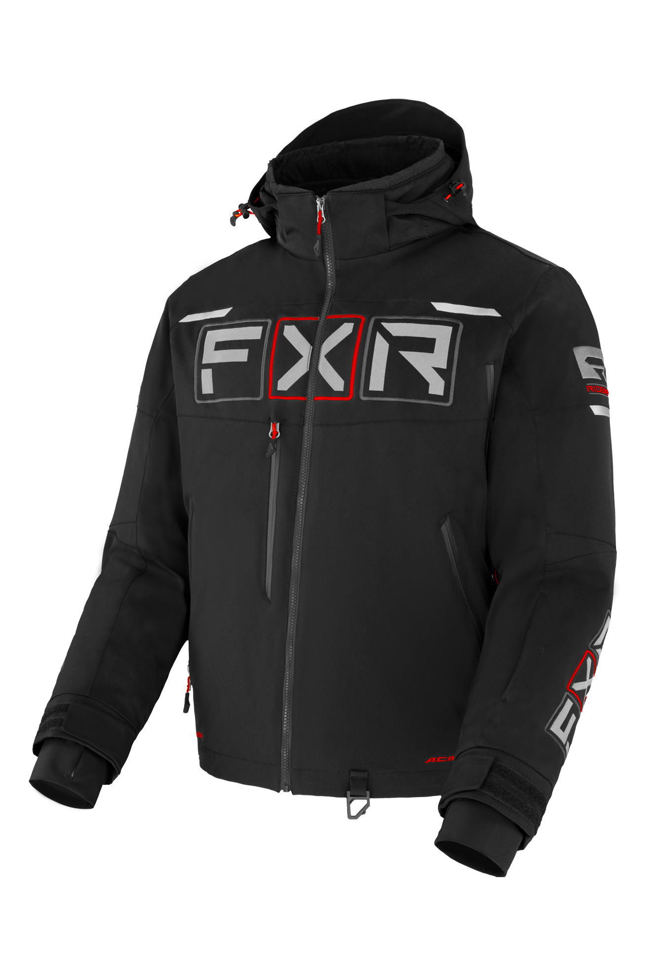 FXR Giacca  Maverick Snow Nero-Rosso