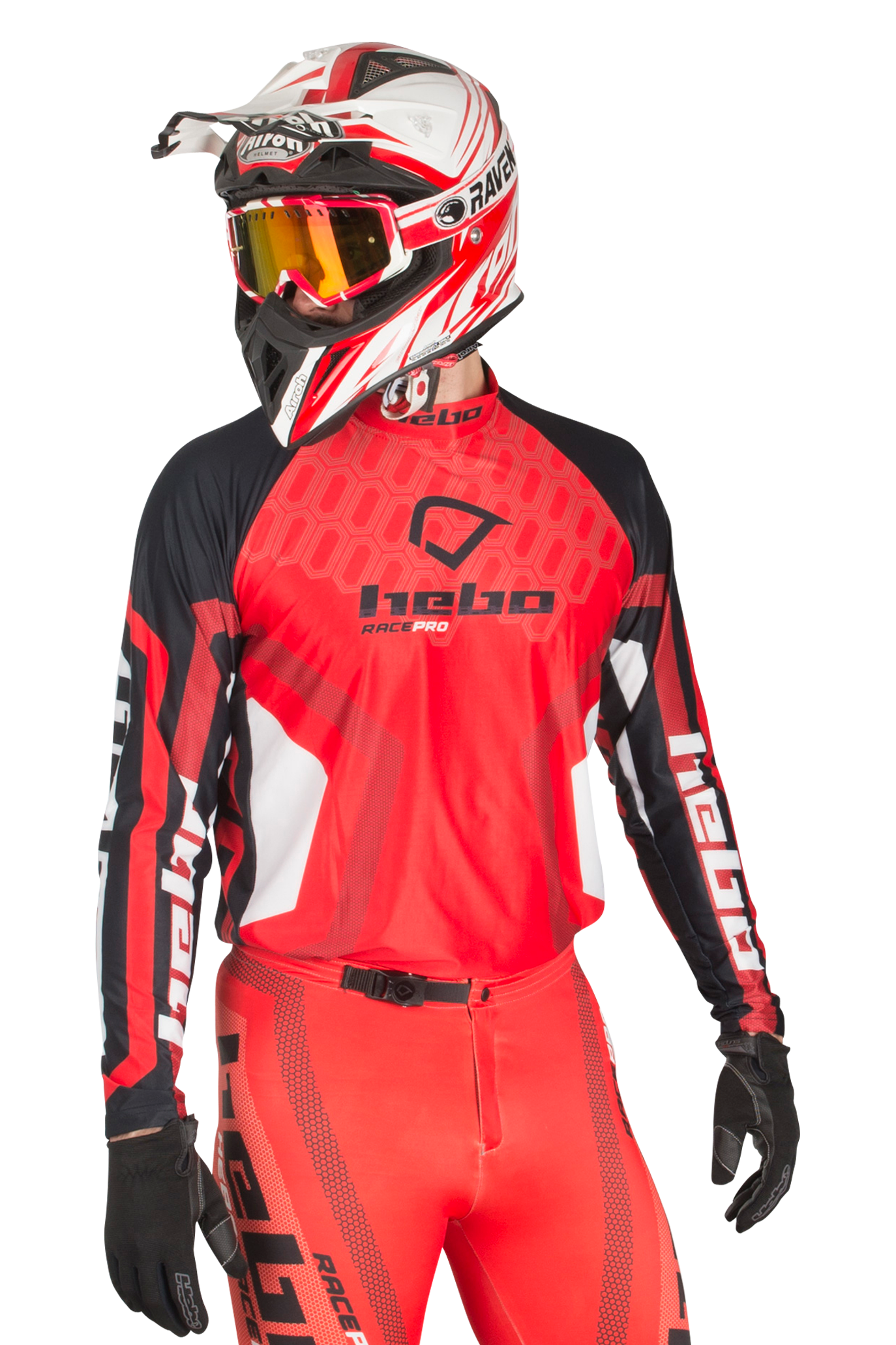 Hebo Maglia Trial  Trial Race Pro III Rossa