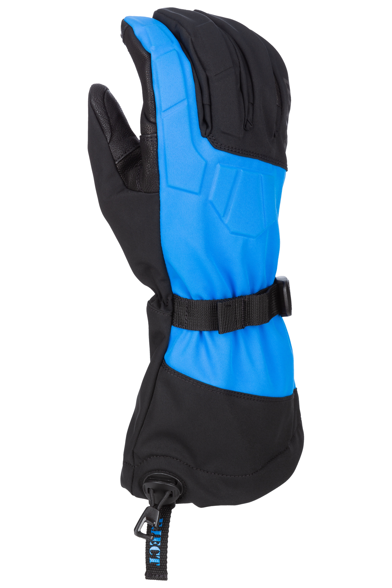 KLIM Guanti Snow  Togwotee Nero-Lemonade Blu Elettrico