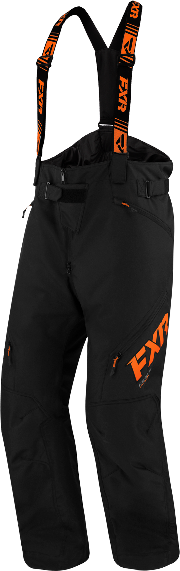 FXR Pantaloni Cross  Clutch FX Nero-Arancio