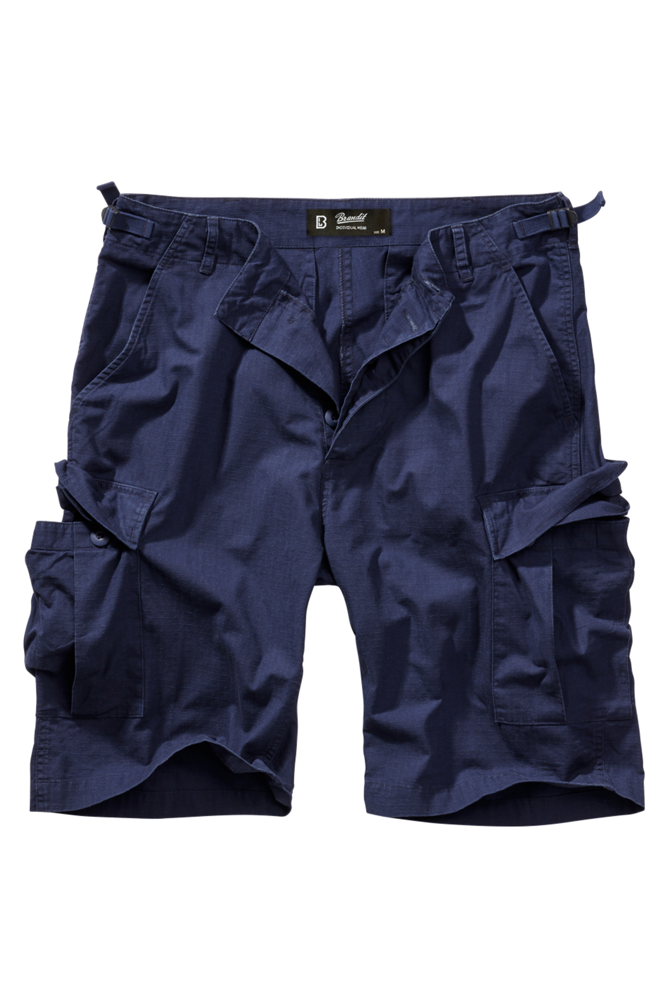 Brandit Pantaloncini  BDU Ripstop Blu