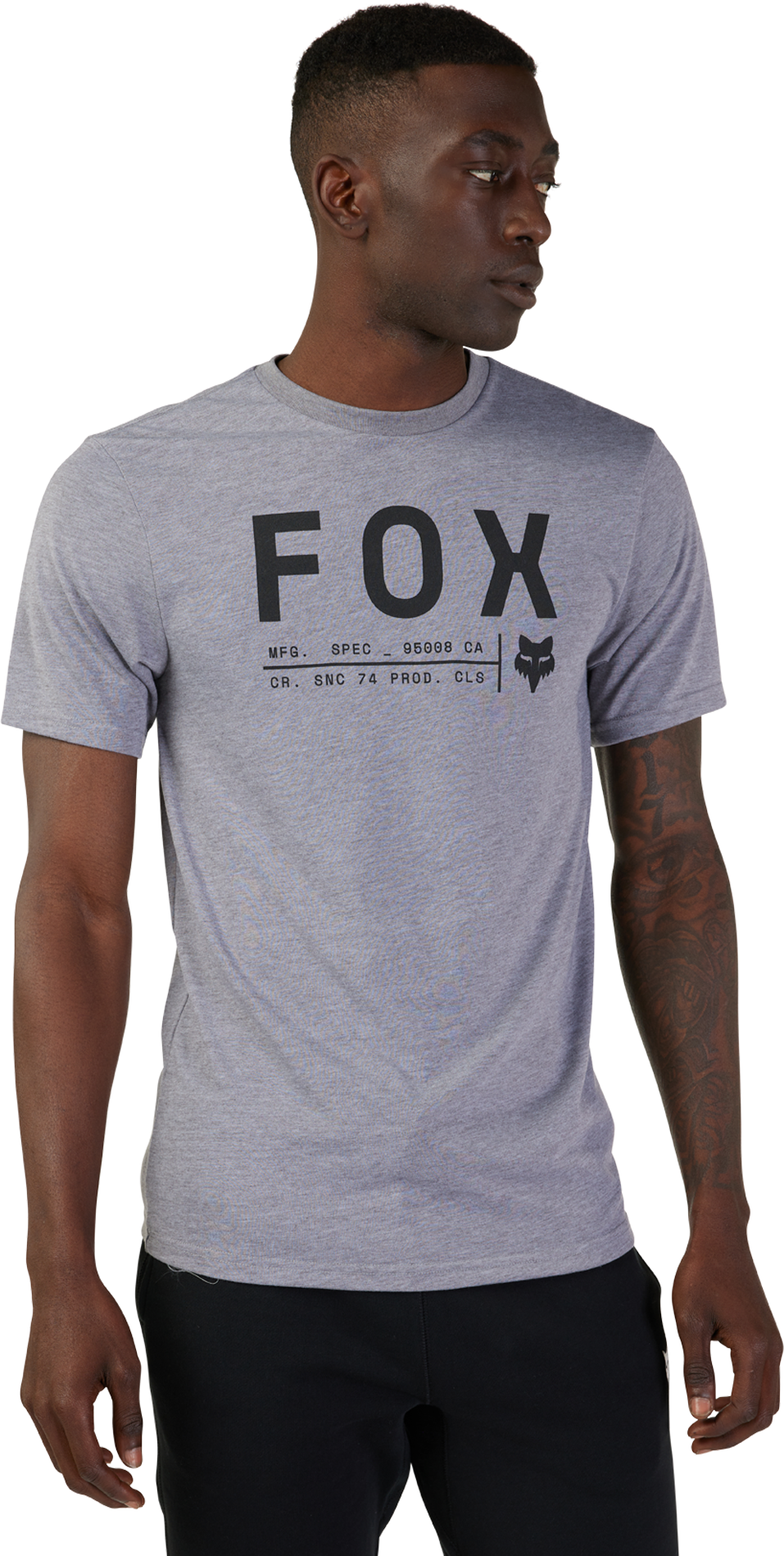 FOX T-Shirt  Racing Non Stop Heather Grafite