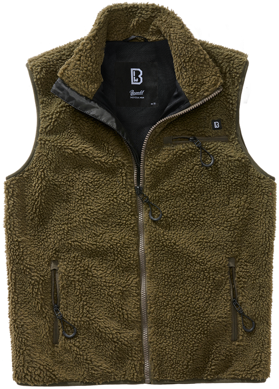 Brandit Gilet  Teddyfleece Oliva