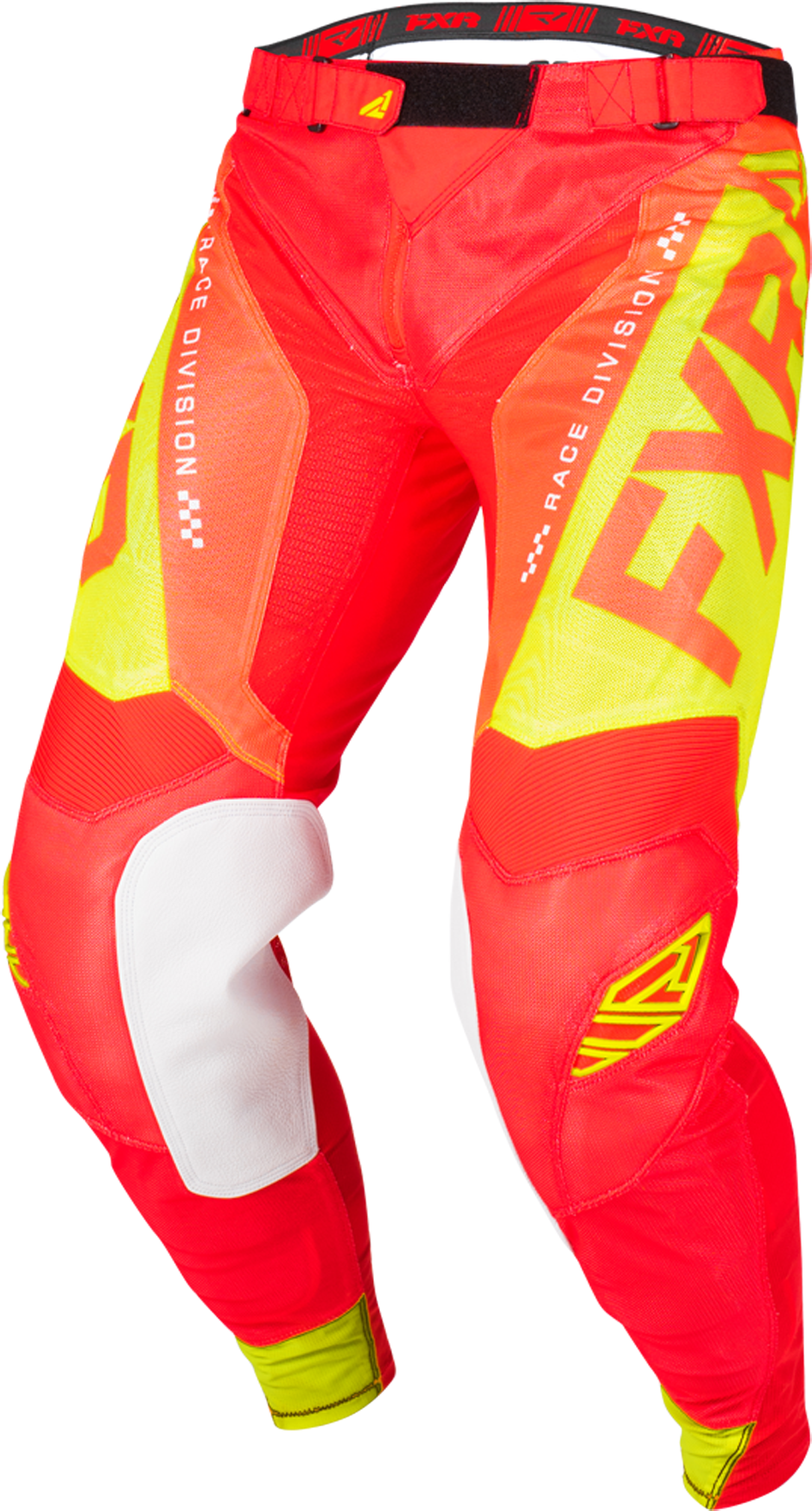 FXR Pantaloni Cross  Helium Fluo-Rosso