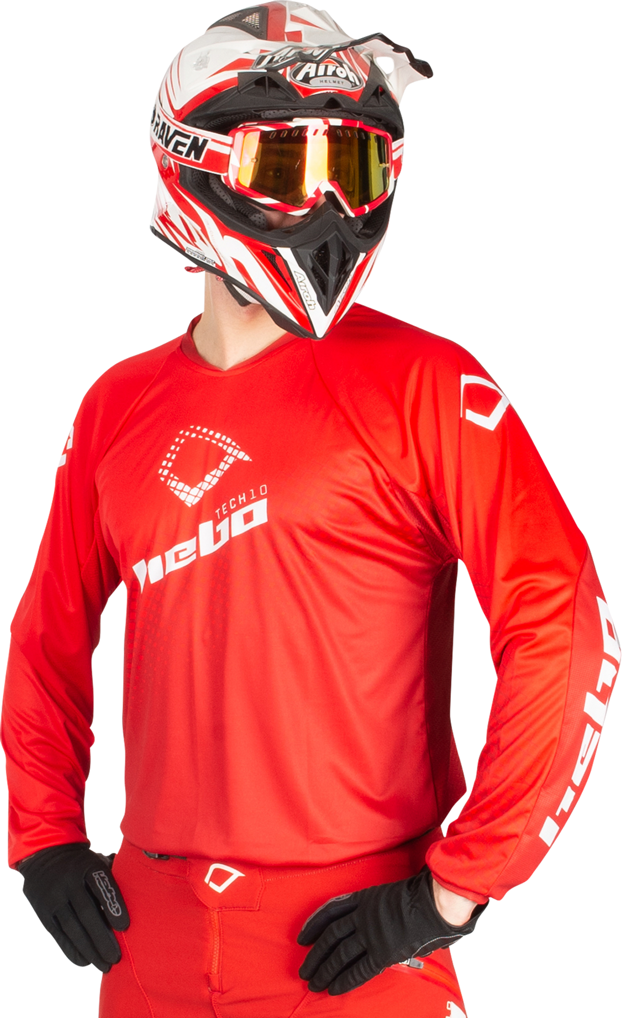 Hebo Maglia Trial  Trial Tech 10 Rossa