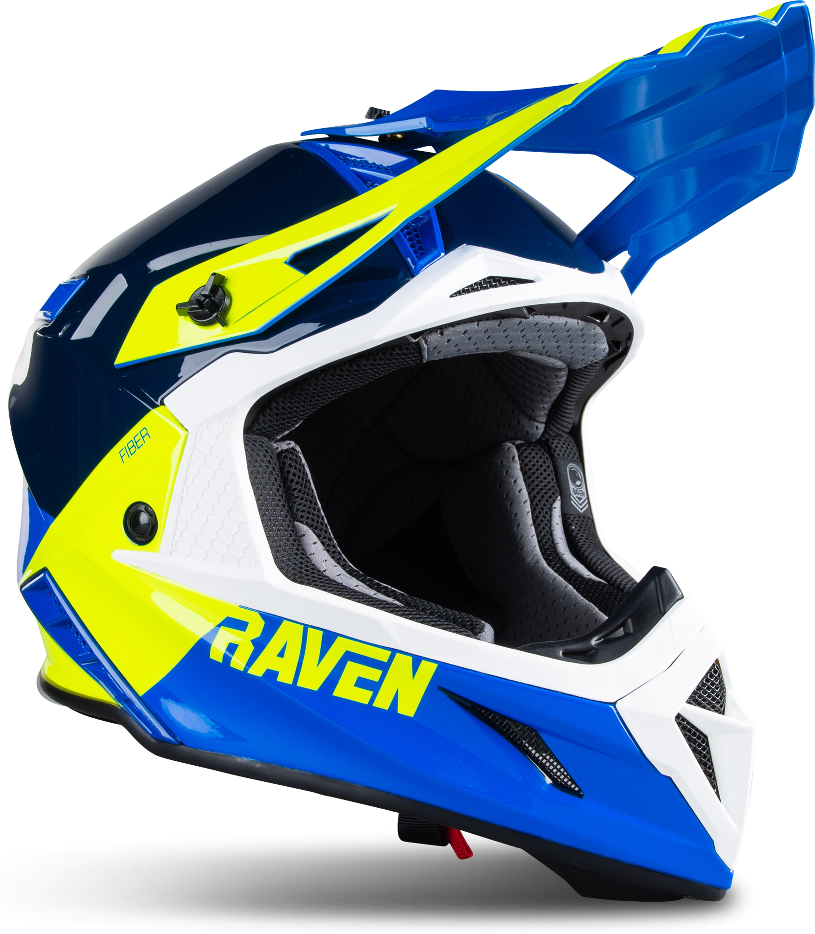 Raven Casco Cross  Aspire Blu