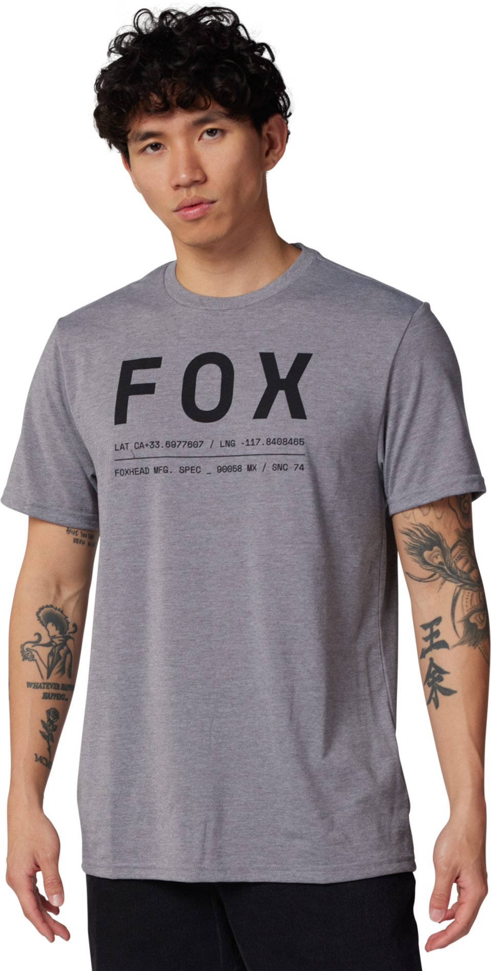 FOX T-Shirt  Non Stop Tech Heather Grafite