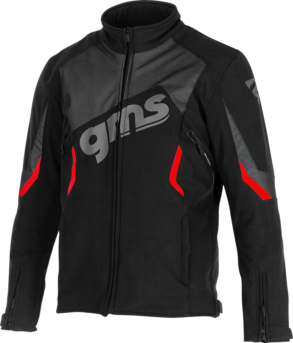 GMS Giacca  Softshell Arrow Rosso-Nero