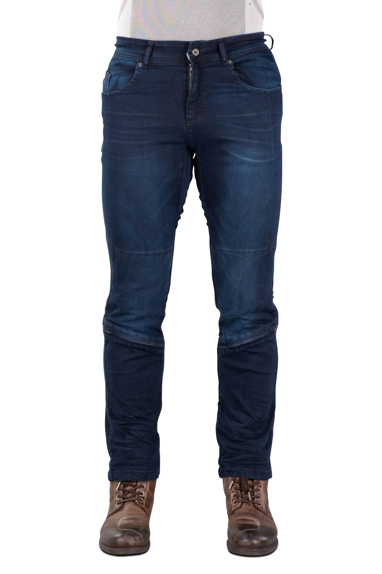 Macna Jeans Moto  Slim Stone Washed Blu Scuro