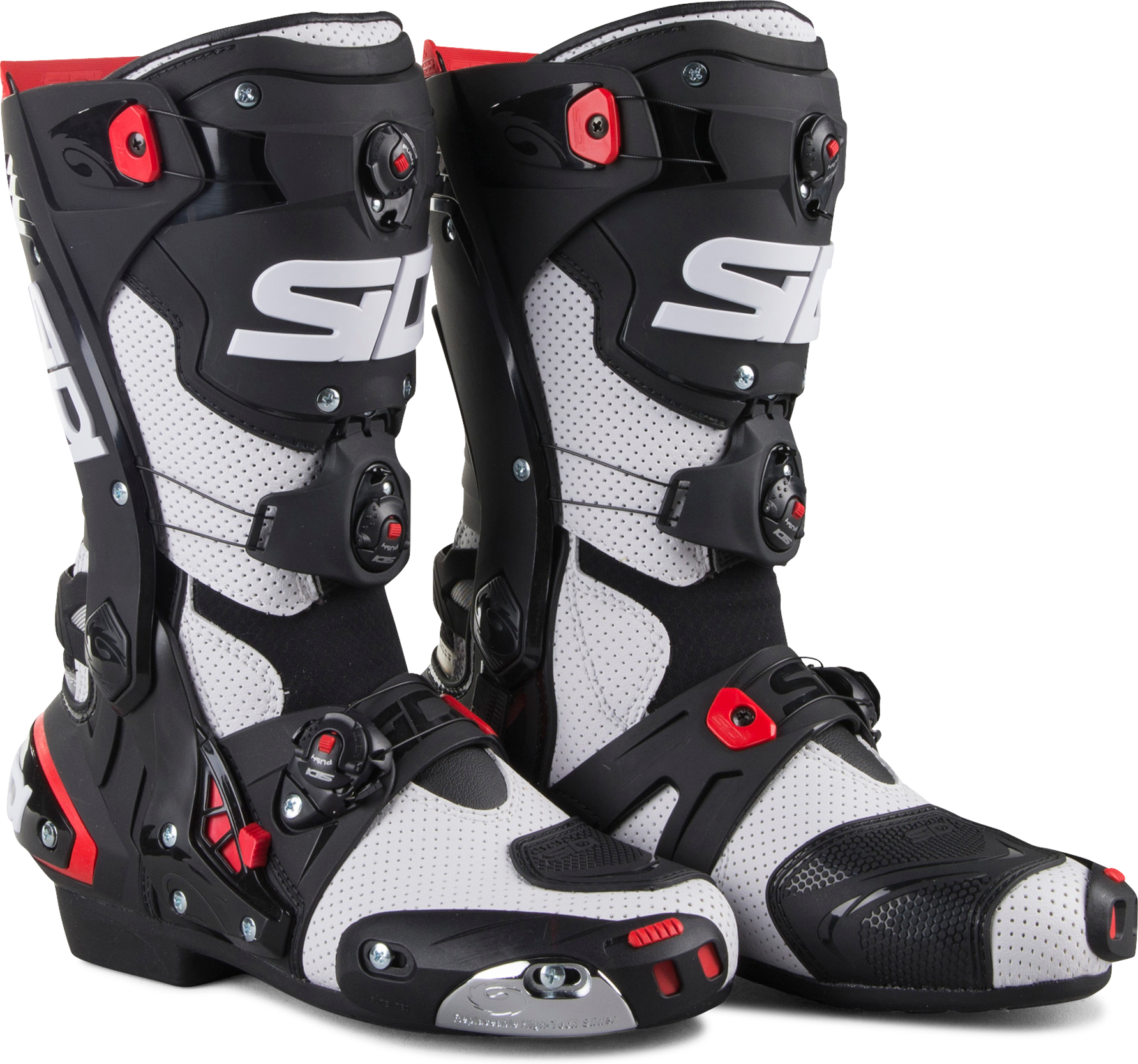 Sidi Stivali Moto  Rex AIR Bianco-Nero