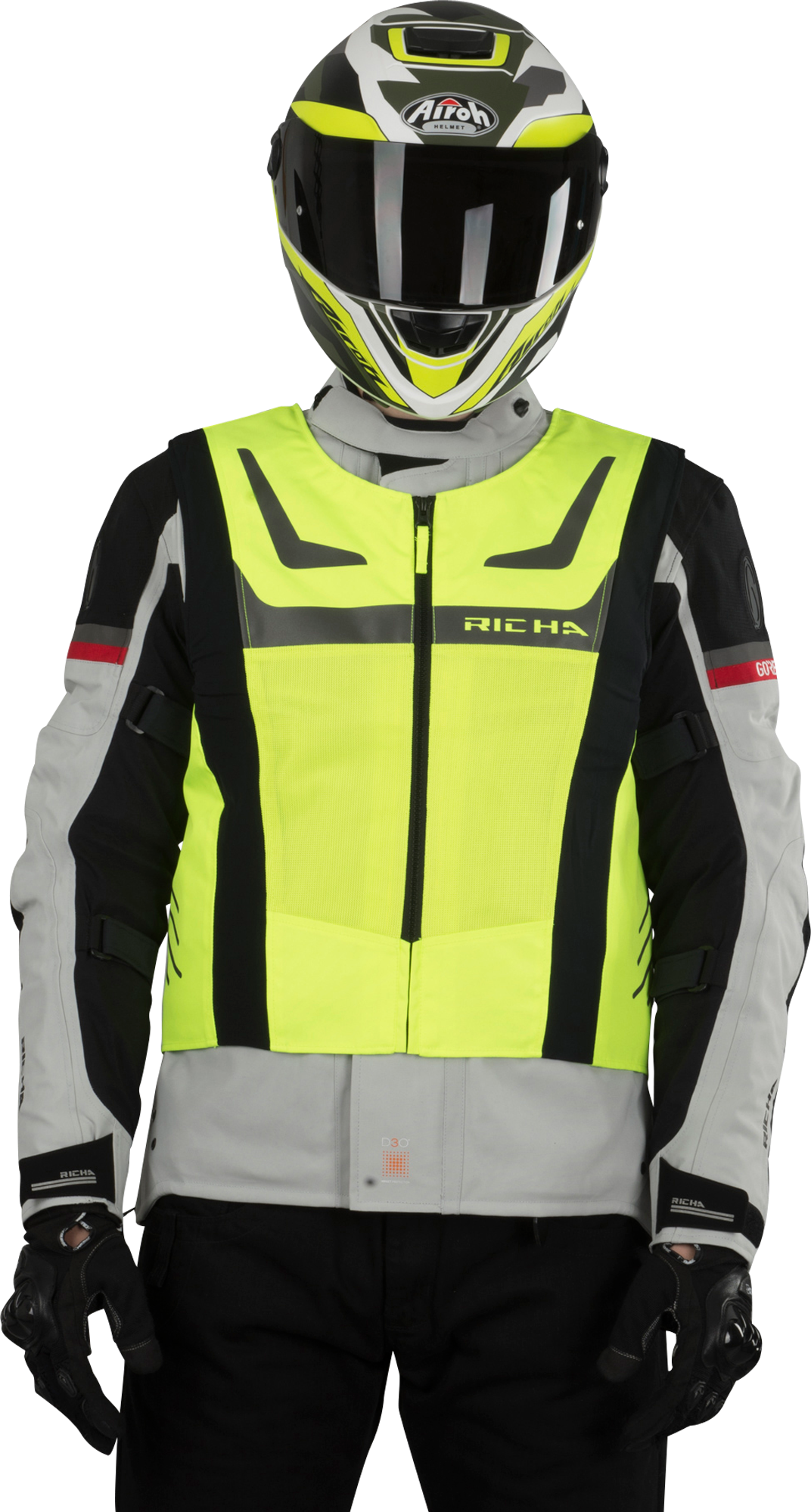 Richa Giacca  safety mesh Giallo Fluo