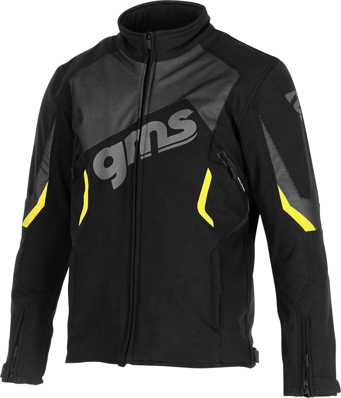 GMS Giacca  Softshell Arrow Giallo-Nero