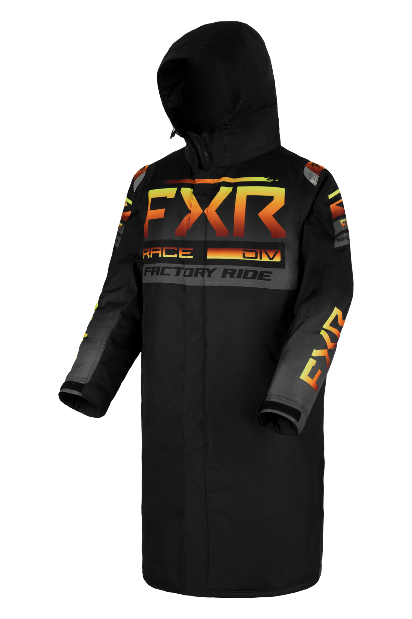 FXR Giacca Snow  Warm-Up Nero-Inferno