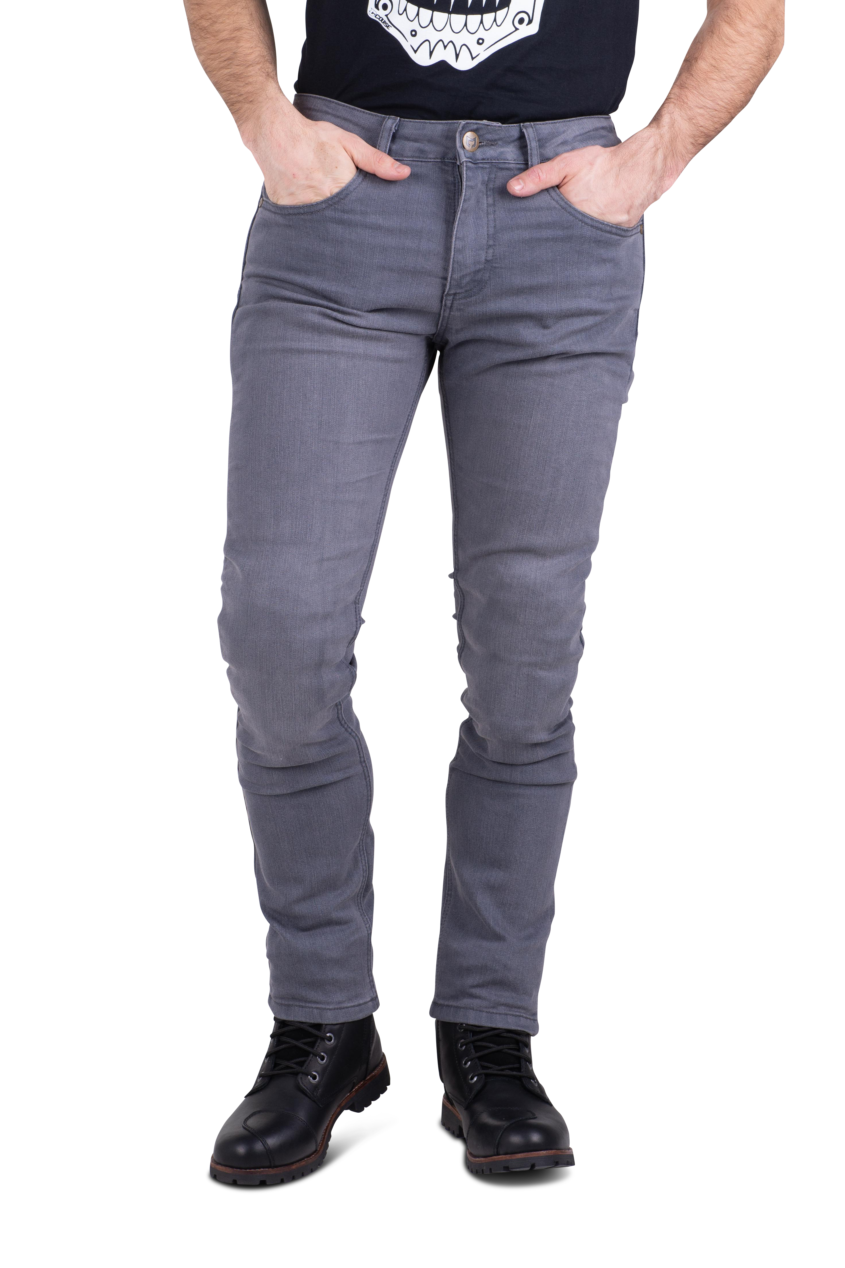 Course Jeans Moto  Norman Tapered Fit Grigi