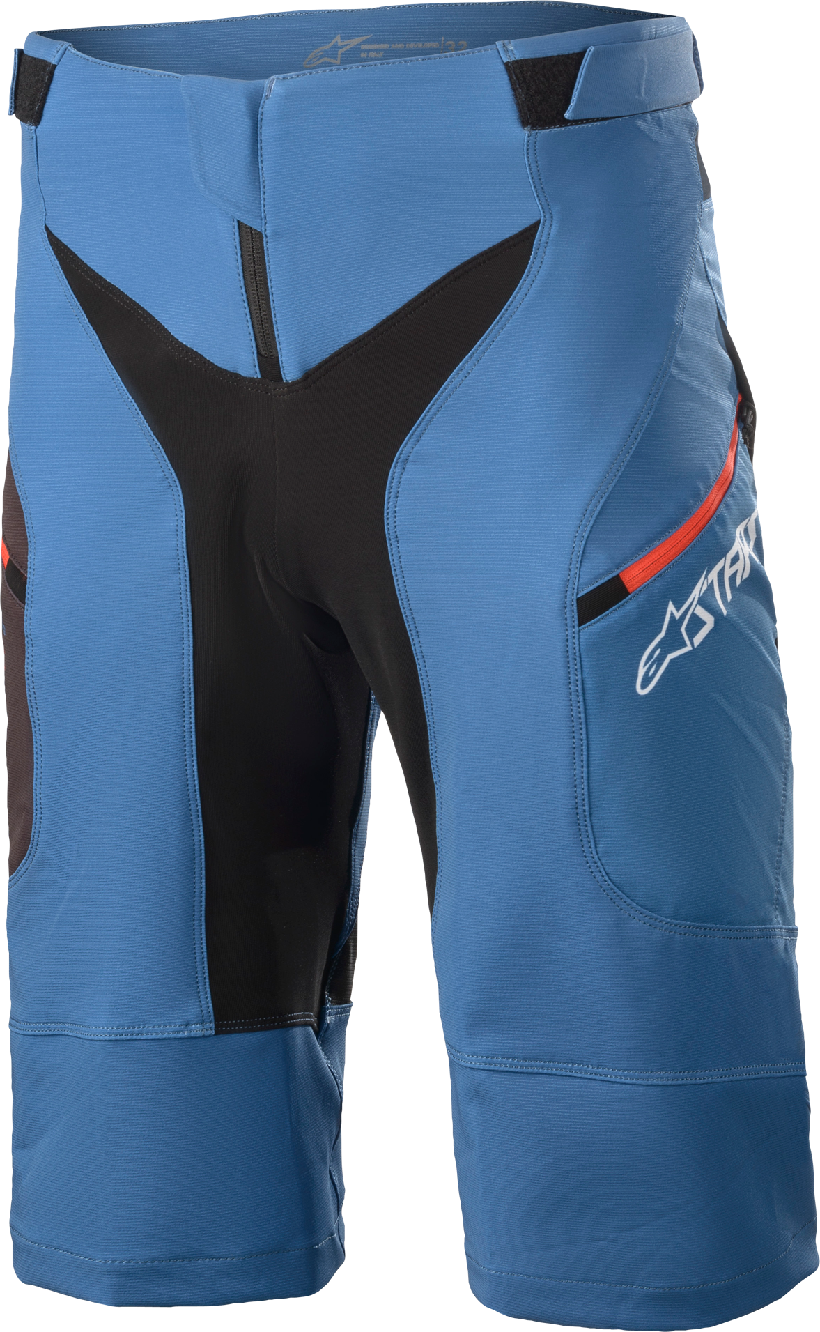 Alpinestars Pantaloncini MTB  Drop 8.0 Blu-Rosso