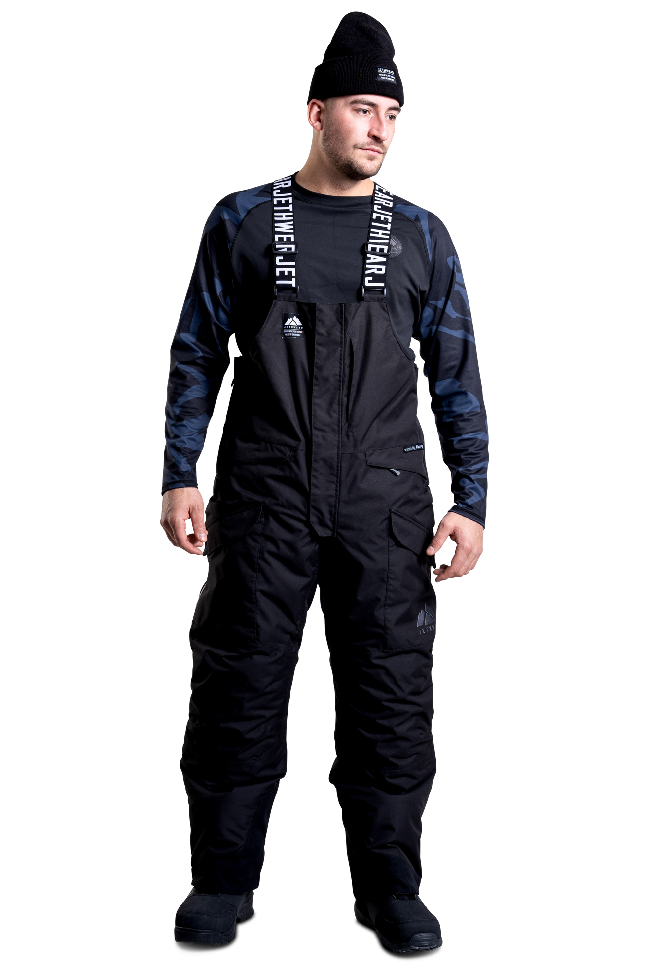 JETHWEAR Salopette Snow  Pro Bib Shell Nera