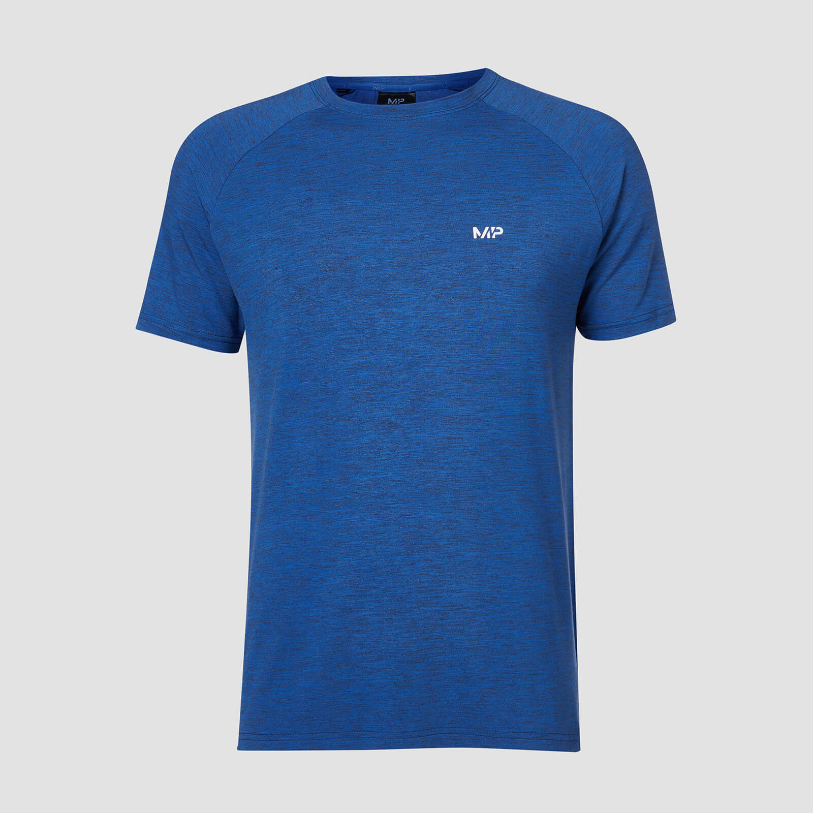 Myprotein T-shirt Performance Short Sleeve MP - Blu cobalto/Nero - L
