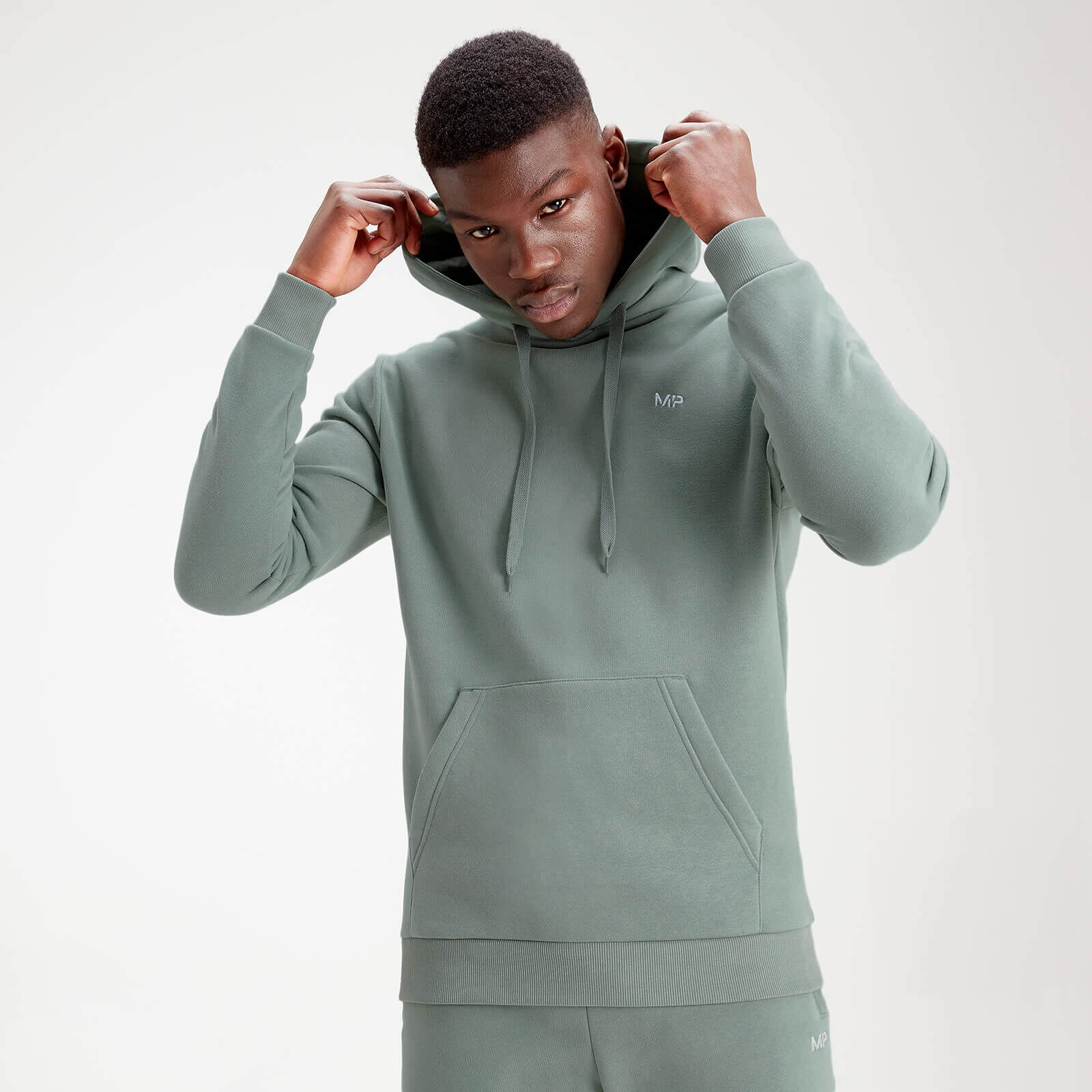 Mp Men's Essentials Hoodie – Washed Green - XXXL