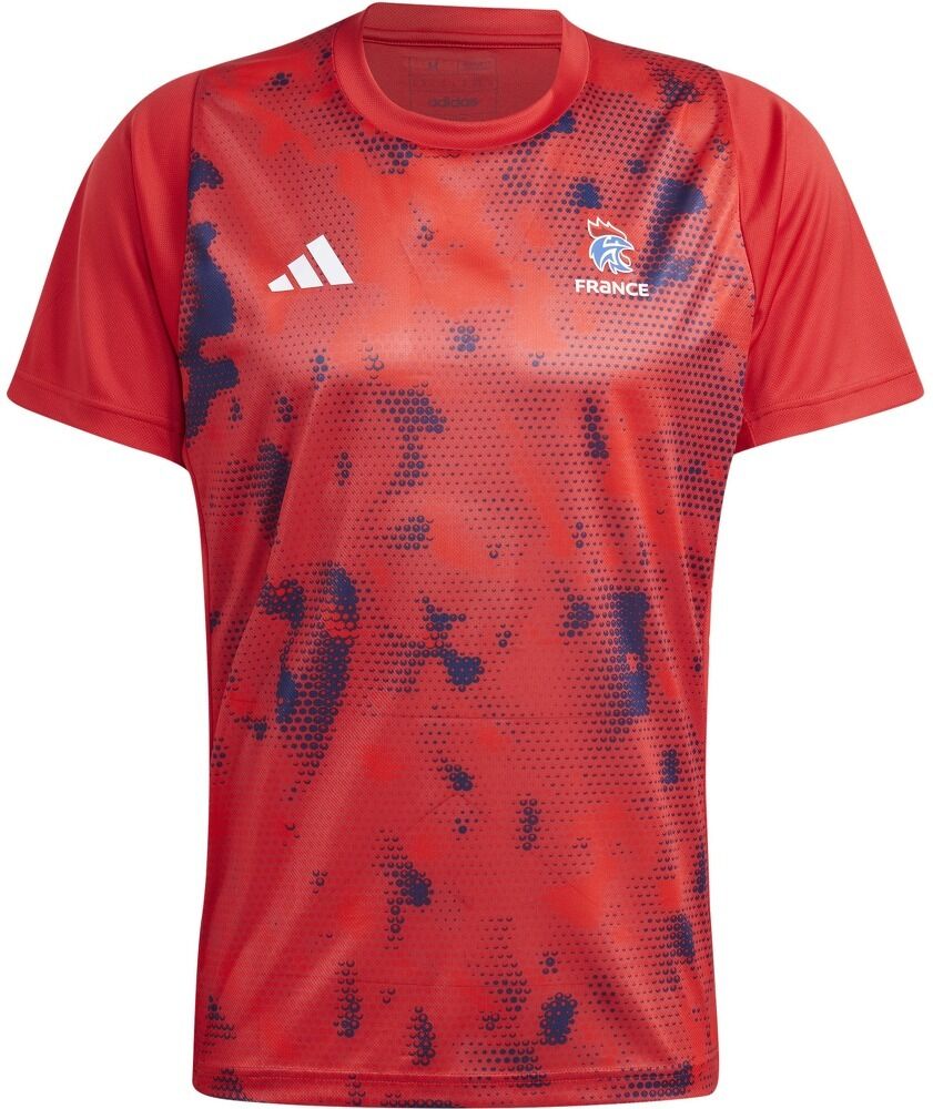 adidas T-shirt da pallamano France - Uomo - L;xl;2xl - Rosso