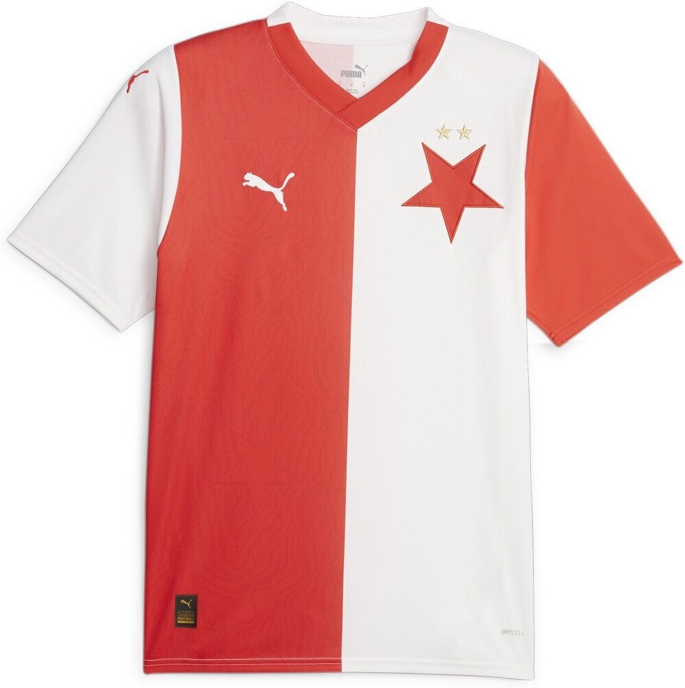 Puma Slavia Praga Maglia Home 2023/2024 - Adulto - S;m;l;xl - Rosso