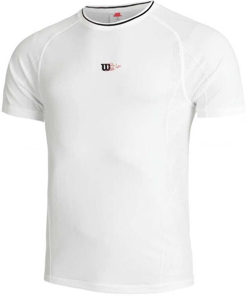 Wilson T-Shirt X Bela Seamless Crew 2.0 - Adulto - M;s - Bianco