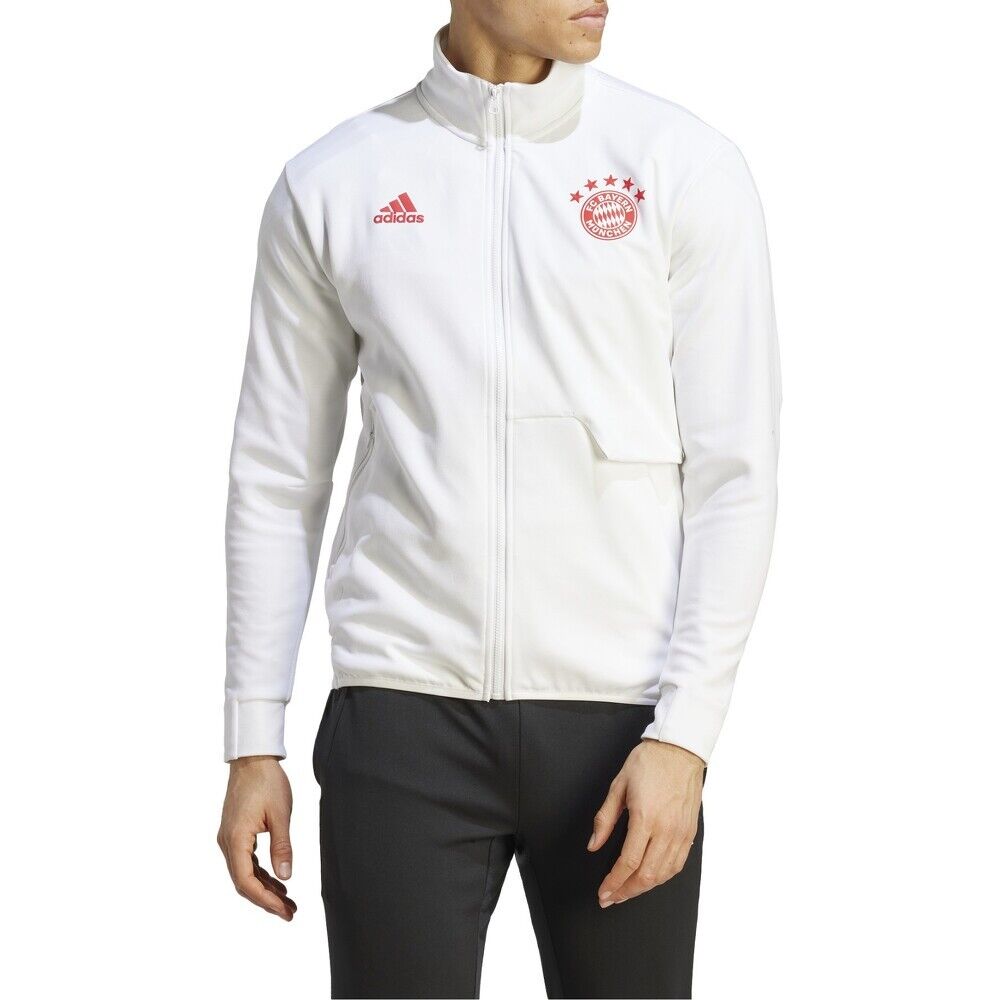 adidas Giacca Anthem FC Bayern München - Uomo - L;2xl;m;s;xl - Bianco