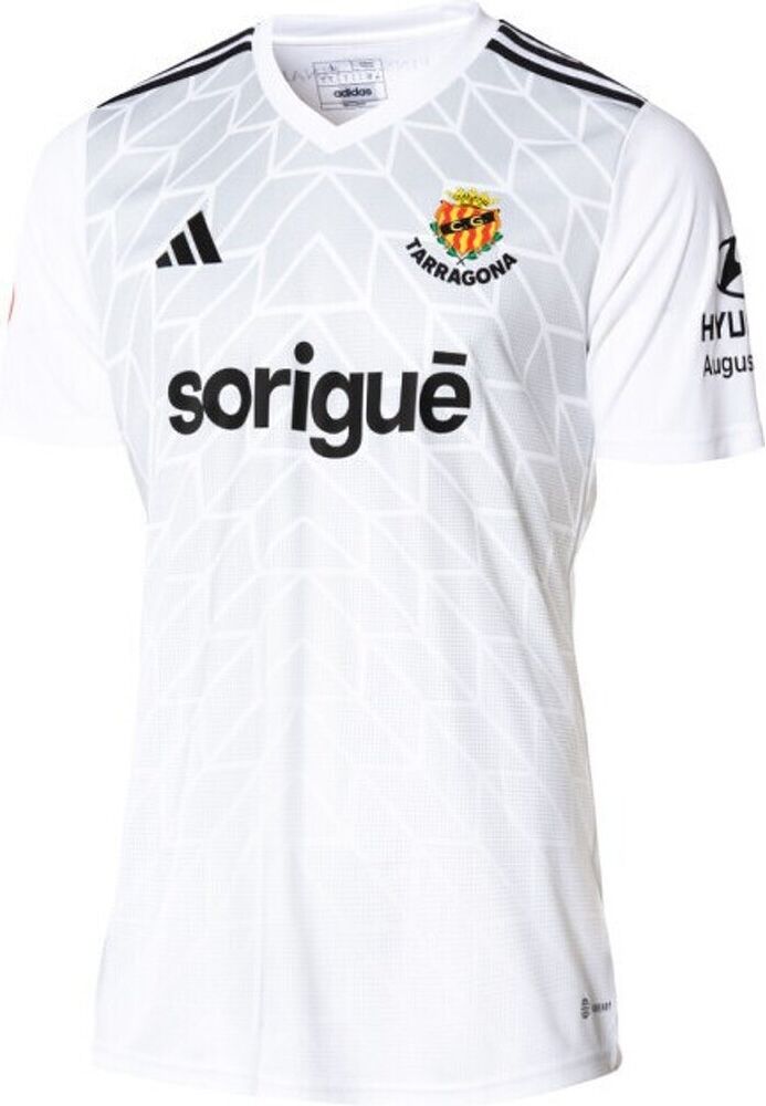 adidas Club Gimnàstic De Tarragona Maglia Away 2023/2024 - Adulto - S;xl;3xl;l;2xl - Bianco