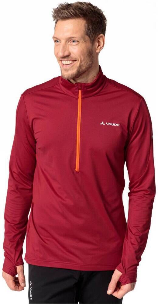 Vaude Men'S Livigno Halfzip 2 - Uomo - L;m - Rosso