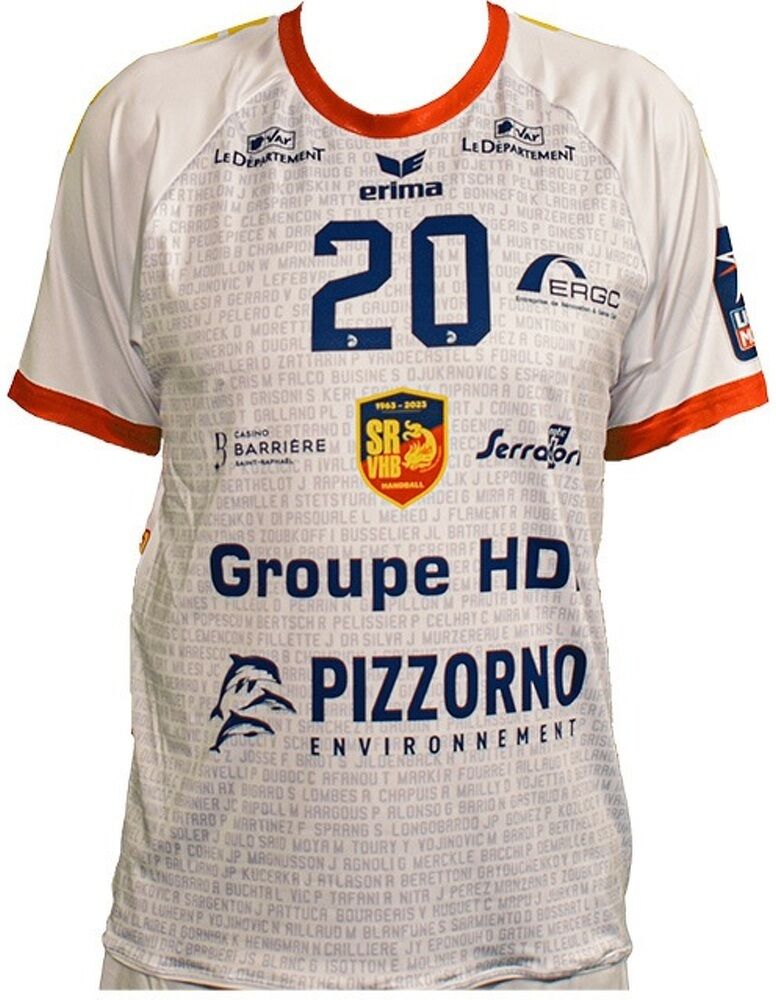 Erima Maglia Away Srvhb 2023/24 - Uomo - M;xl - Bianco