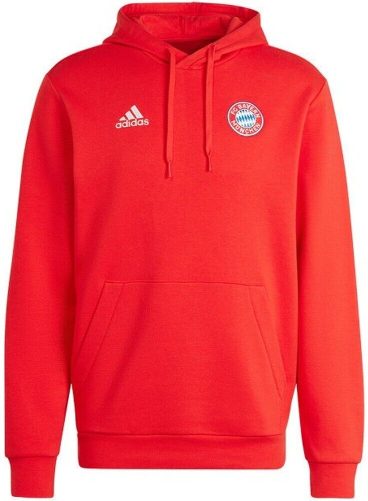 adidas Felpa con cappuccio DNA FC Bayern München - Adulto - S;m;xl;l - Rosso