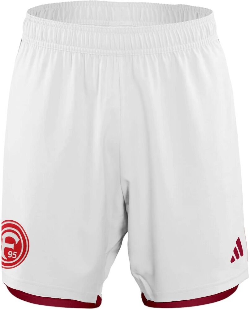 adidas Fortuna Düsseldorf Pantaloncini Away 23/24 - Adulto - Xs;s;m;l;xl;2xl;3xl - Bianco